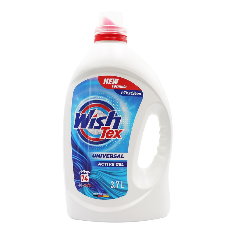 Гель для прання WISHTEX Universal 3,7 л (74 прання)